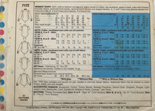 Load image into Gallery viewer, 1980 Vintage Sewing Pattern: McCalls 7172
