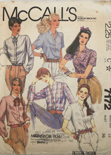 Load image into Gallery viewer, 1980 Vintage Sewing Pattern: McCalls 7172
