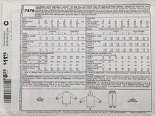 Load image into Gallery viewer, 1994 Vintage Sewing Pattern: McCalls 7378
