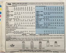 Load image into Gallery viewer, 1981 Vintage Sewing Pattern: McCalls 7555
