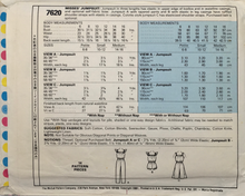 Load image into Gallery viewer, 1981 Vintage Sewing Pattern: McCalls 7620
