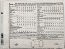 Load image into Gallery viewer, 1996 Vintage Sewing Pattern: McCalls 8083
