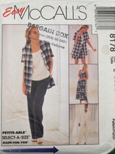 Load image into Gallery viewer, 1996 Vintage Sewing Pattern: McCalls 8178
