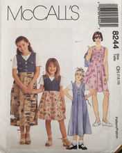 Load image into Gallery viewer, 1996 Vintage Sewing Pattern: McCalls 8244
