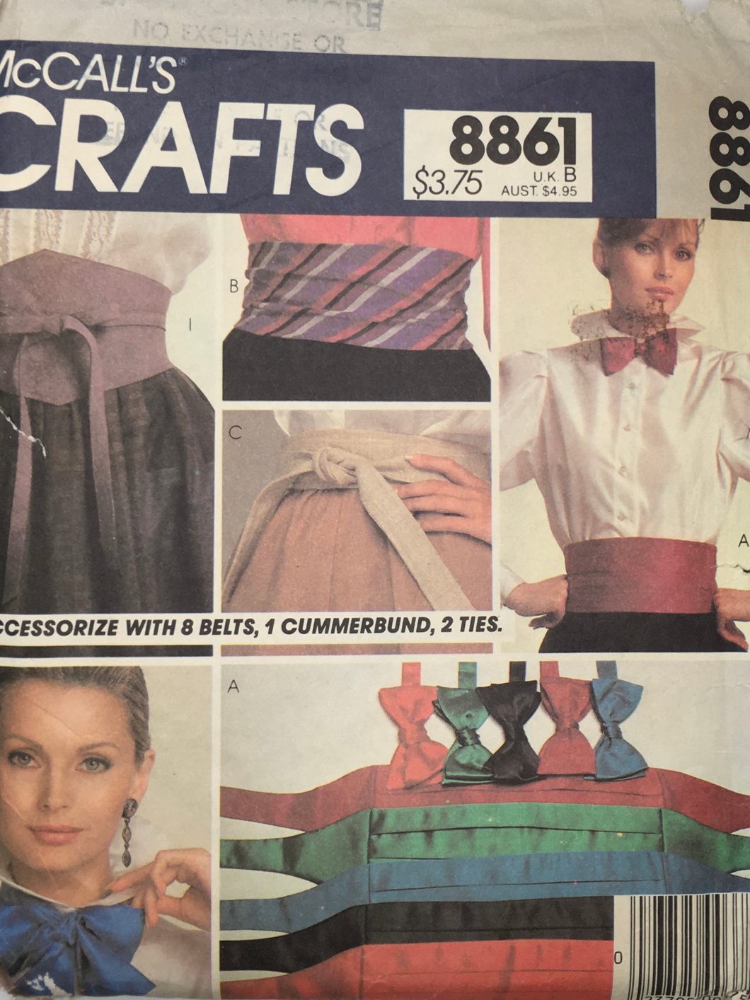 1978 Vintage Sewing Pattern: McCalls 8861
