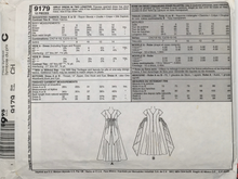 Load image into Gallery viewer, 1998 Vintage Sewing Pattern: McCalls 9179
