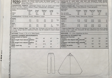 Load image into Gallery viewer, 1998 Vintage Sewing Pattern: McCalls 9293
