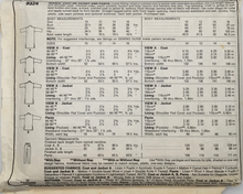 Load image into Gallery viewer, 1984 Vintage Sewing Pattern: McCalls 9324
