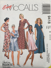 Load image into Gallery viewer, 1998 Vintage Sewing Pattern: McCalls 9418
