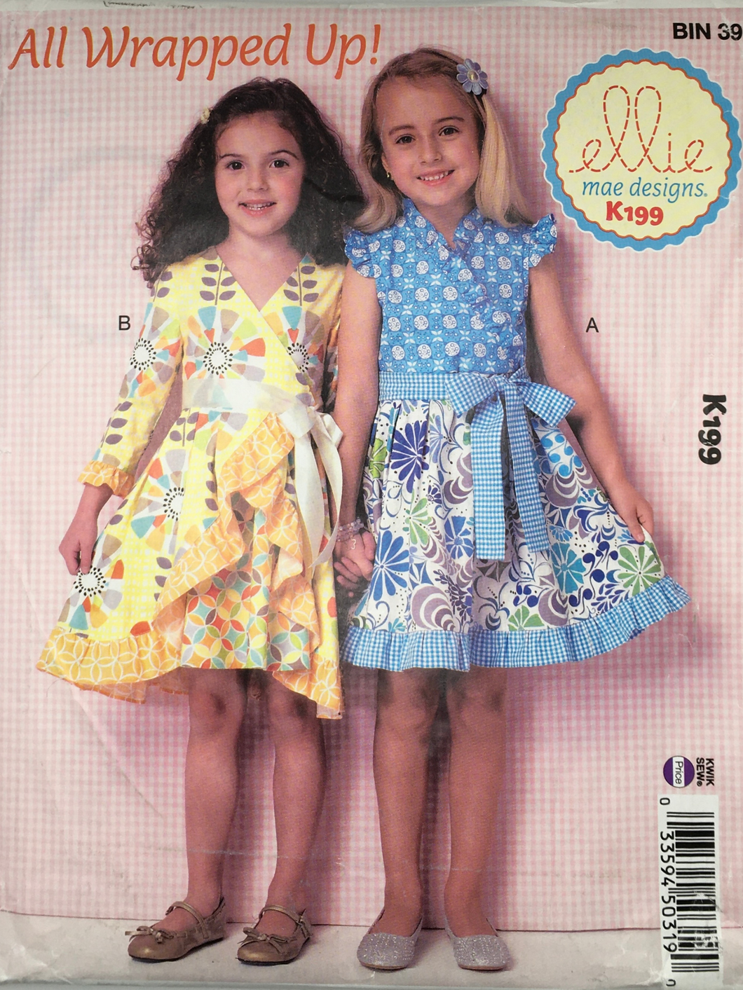 2015  Sewing Pattern: McCalls K199