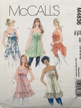 Load image into Gallery viewer, 2005  Sewing Pattern: McCalls M4836
