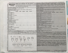 Load image into Gallery viewer, 2006 Sewing Pattern: McCalls M5253
