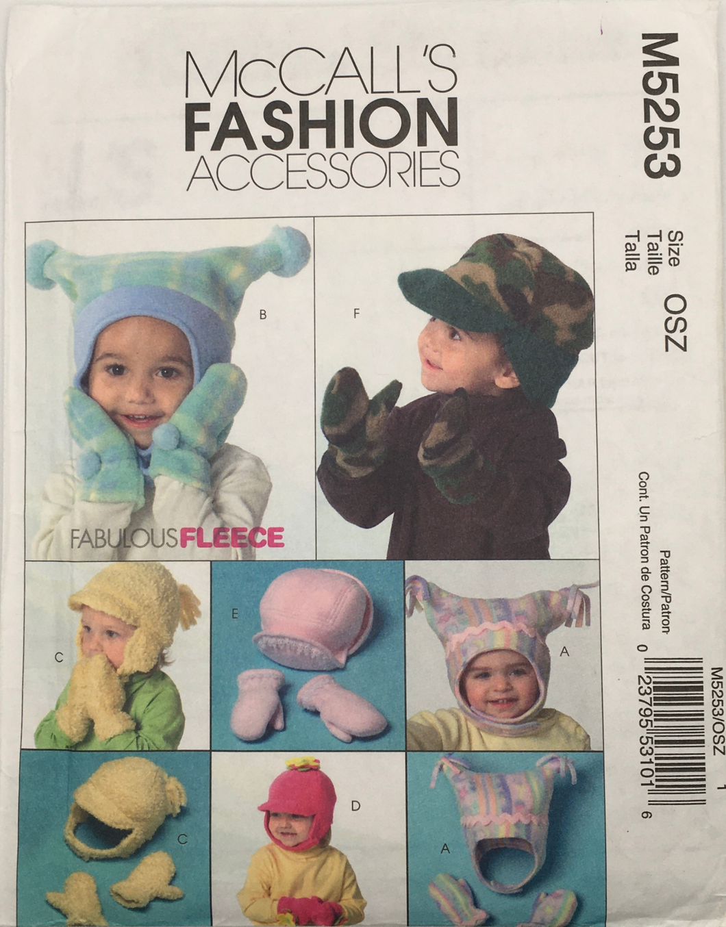 2006 Sewing Pattern: McCalls M5253