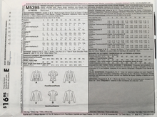 Load image into Gallery viewer, 2007  Sewing Pattern: McCalls M5395
