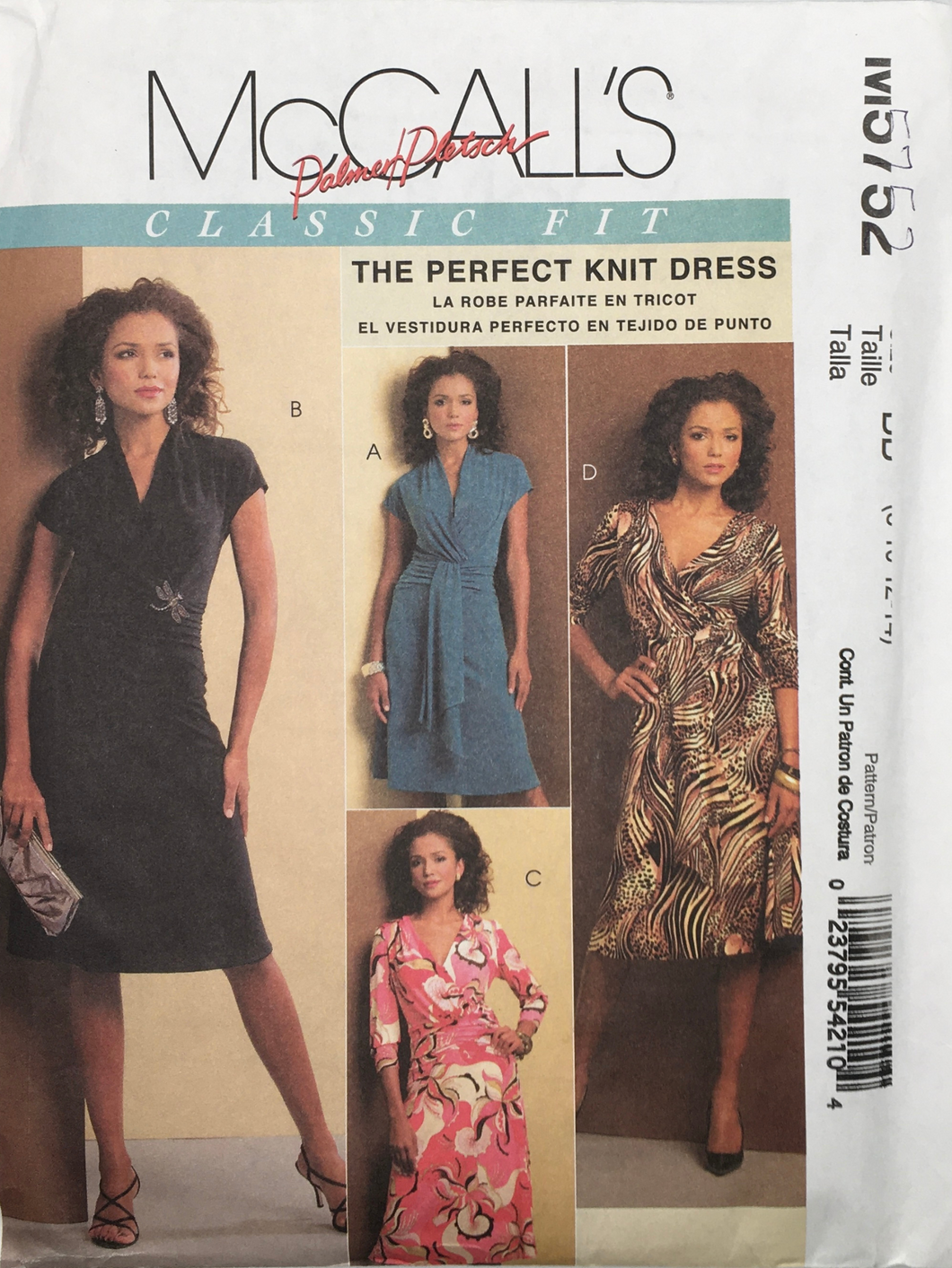 2006  Sewing Pattern: McCalls M5752