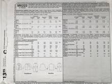 Load image into Gallery viewer, 2010  Sewing Pattern: McCalls M6222
