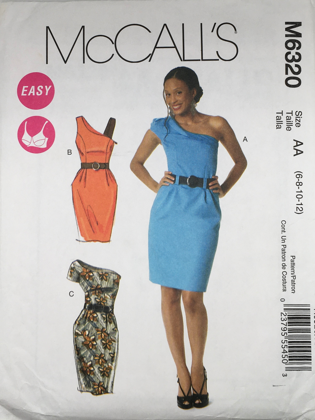 2011  Sewing Pattern: McCalls M6320