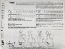 Load image into Gallery viewer, 2012  Sewing Pattern: McCalls M6503
