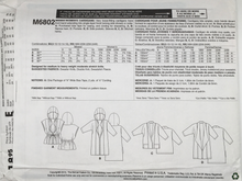 Load image into Gallery viewer, 2013  Sewing Pattern: McCalls M6802
