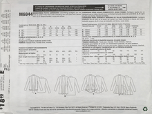 Load image into Gallery viewer, 2013  Sewing Pattern: McCalls M6844
