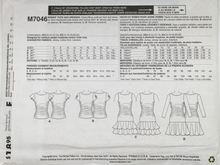 Load image into Gallery viewer, 2014  Sewing Pattern: McCalls M7046
