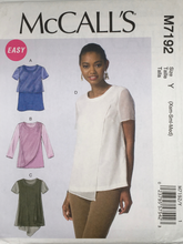 Load image into Gallery viewer, 2015  Sewing Pattern: McCalls M7192
