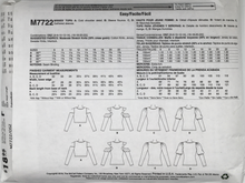 Load image into Gallery viewer, 2018 Sewing Pattern: McCalls M7722
