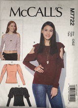 Load image into Gallery viewer, 2018 Sewing Pattern: McCalls M7722

