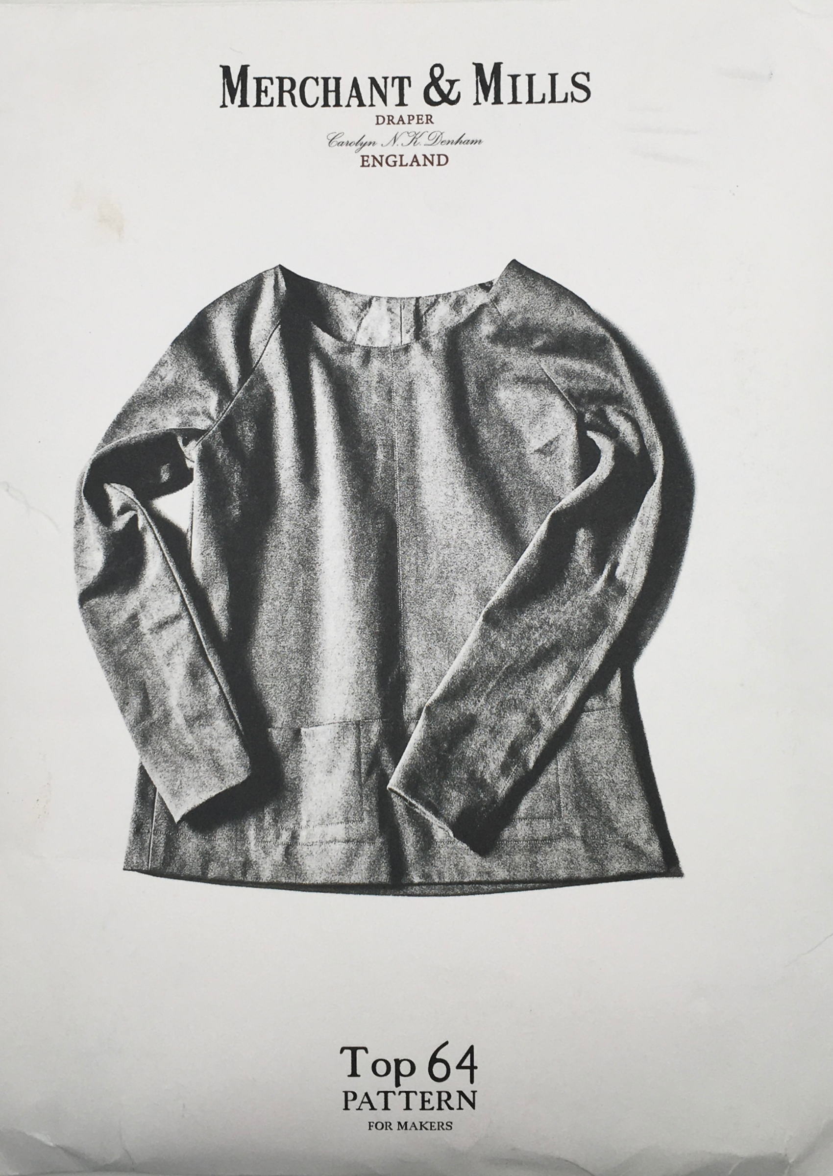 2015 Sewing Pattern: Merchant & Mills Top 64 – Vintage Stitch Australia