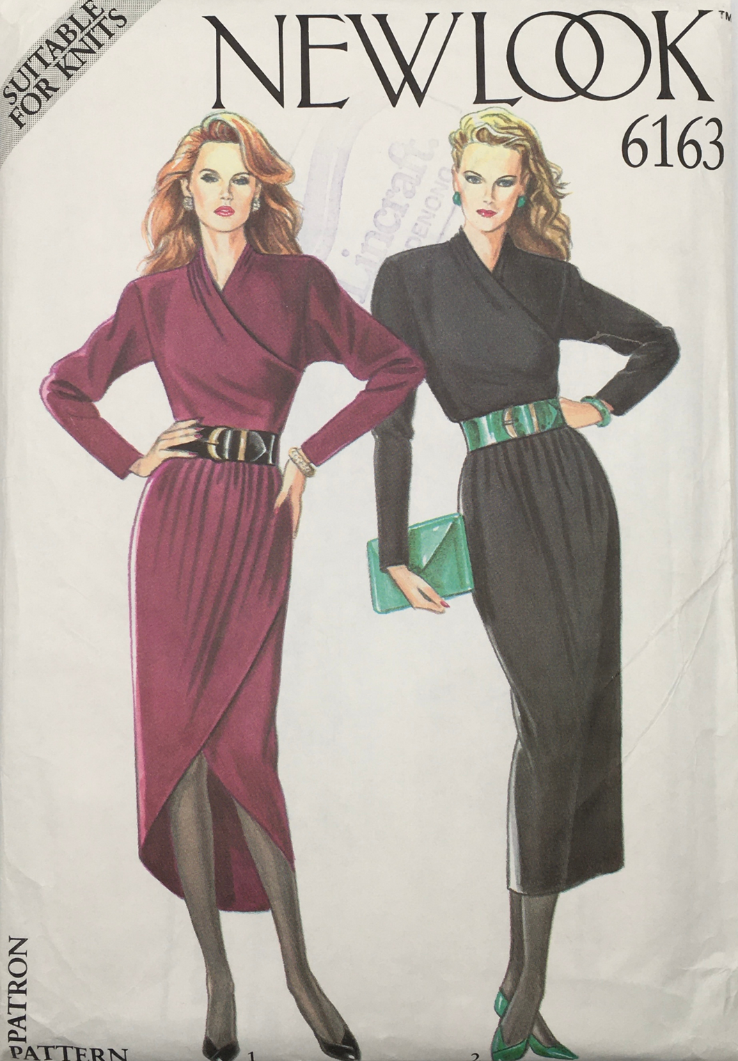 1980’s Vintage New Pattern: New Look 6163