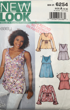 Load image into Gallery viewer, 2003 Sewing Pattern: New Look 6254
