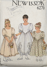 Load image into Gallery viewer, 1980’s Vintage Sewing Pattern: New Look 6270
