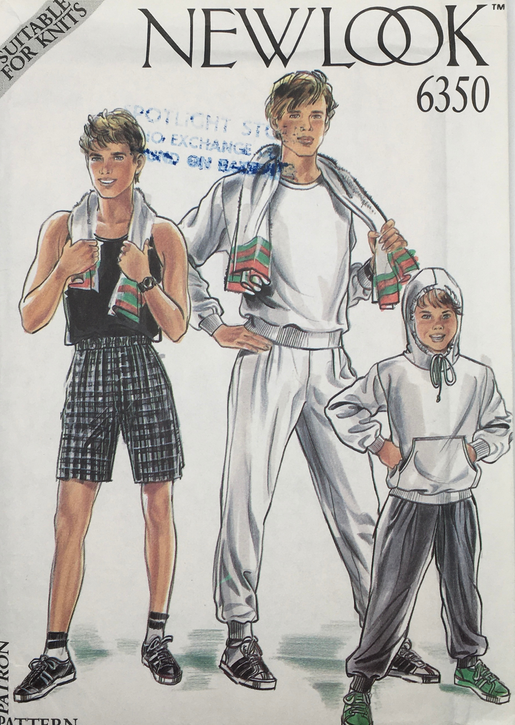 1980’s  Vintage Sewing Pattern: New Look 6350