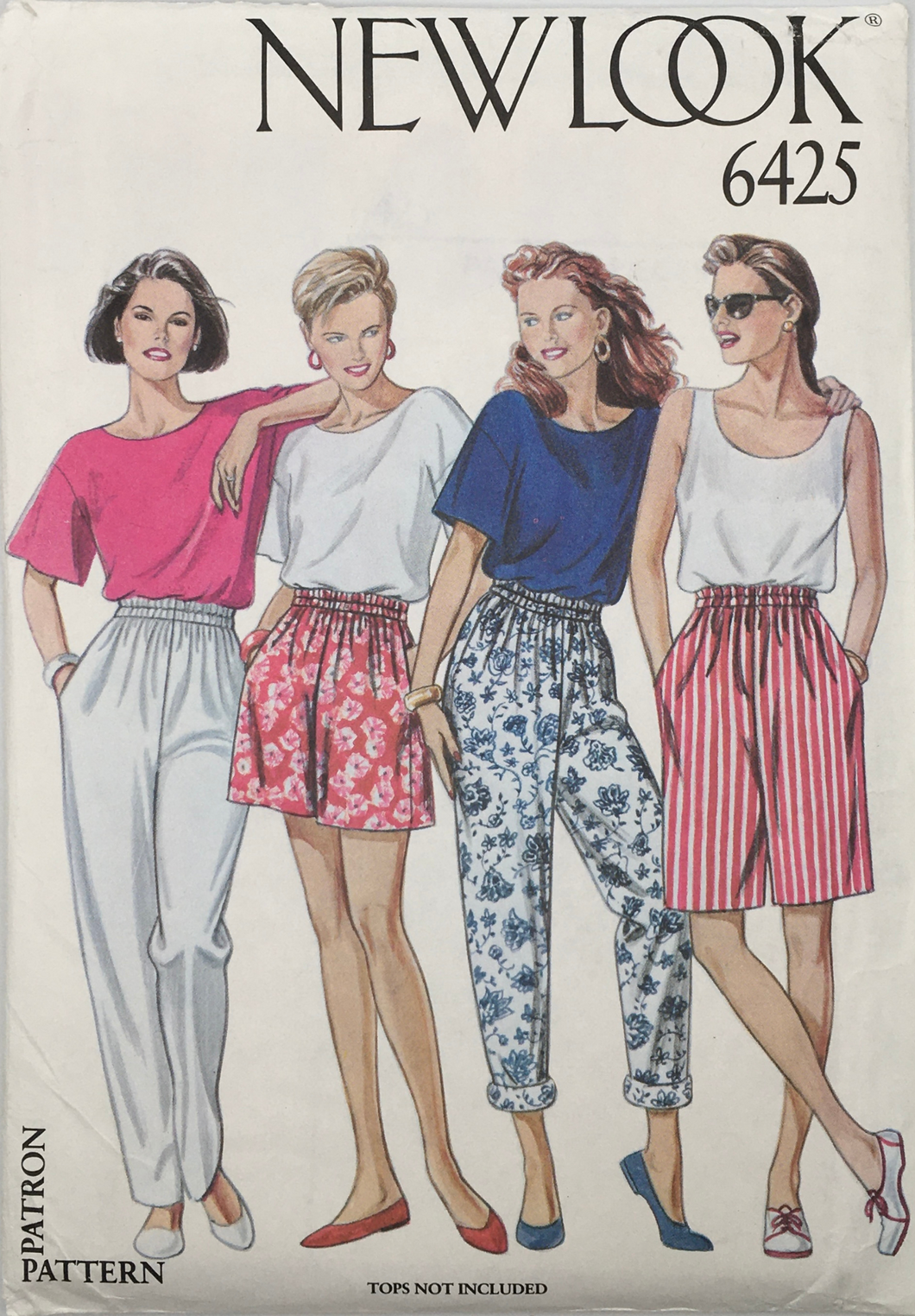 1980’s Vintage Sewing Pattern: New Look 6425