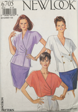 Load image into Gallery viewer, 1980&#39;s Vintage Sewing Pattern: New Look 6705
