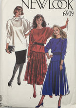 Load image into Gallery viewer, 1980’s  Vintage Sewing Pattern: New Look 6909
