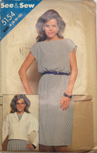 Load image into Gallery viewer, 1980’s Vintage Sewing Pattern: See &amp; Sew 5154
