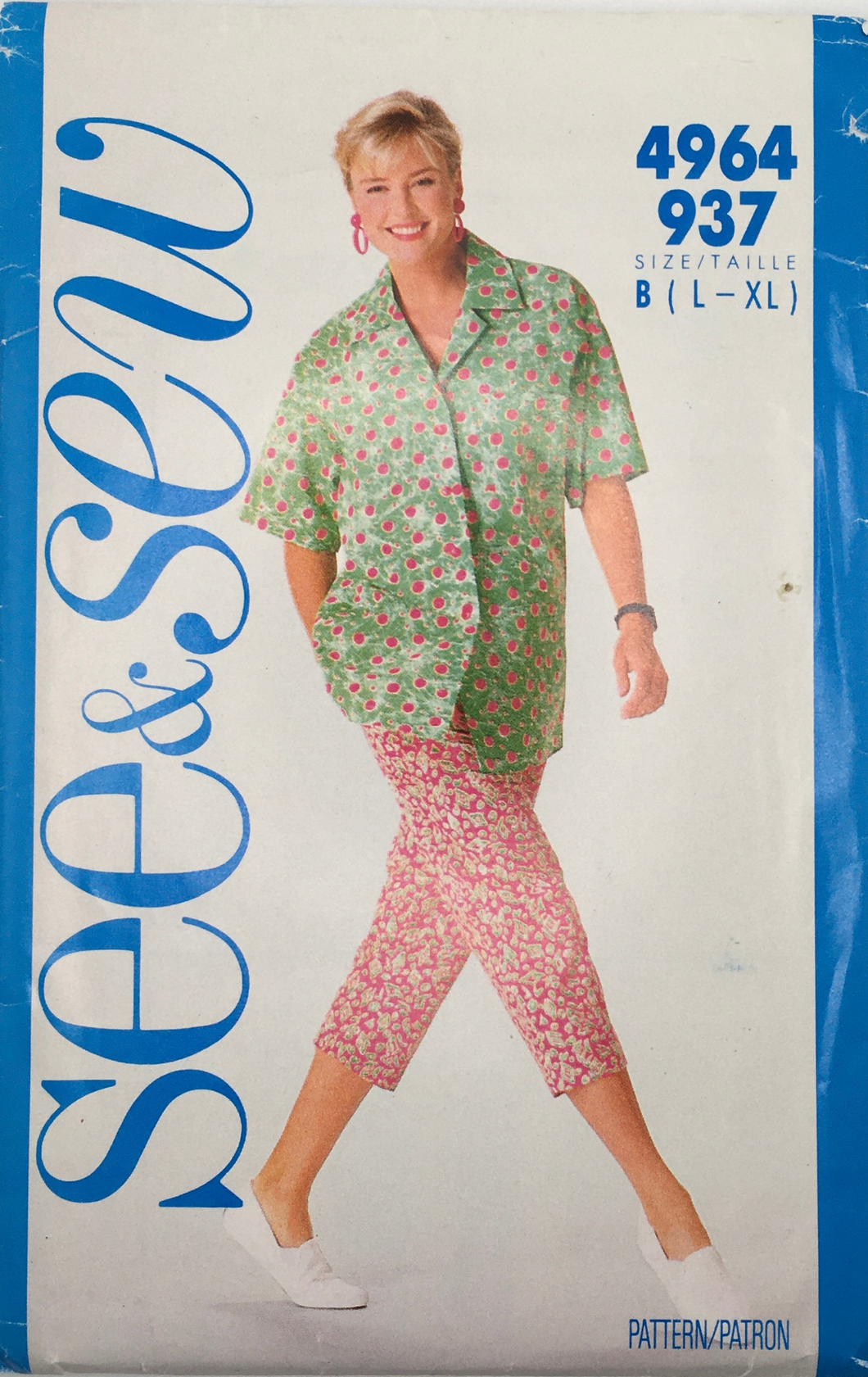 1990’s Vintage Sewing Pattern: See & Sew 4964/937