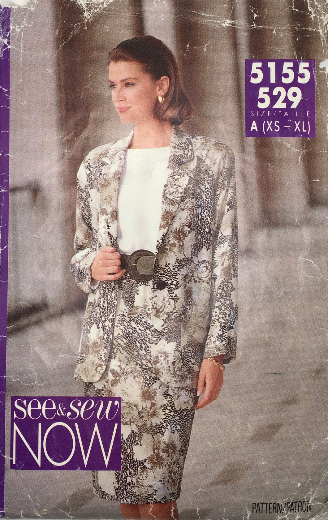 1990’s Vintage Sewing Pattern: See & Sew 5155/529