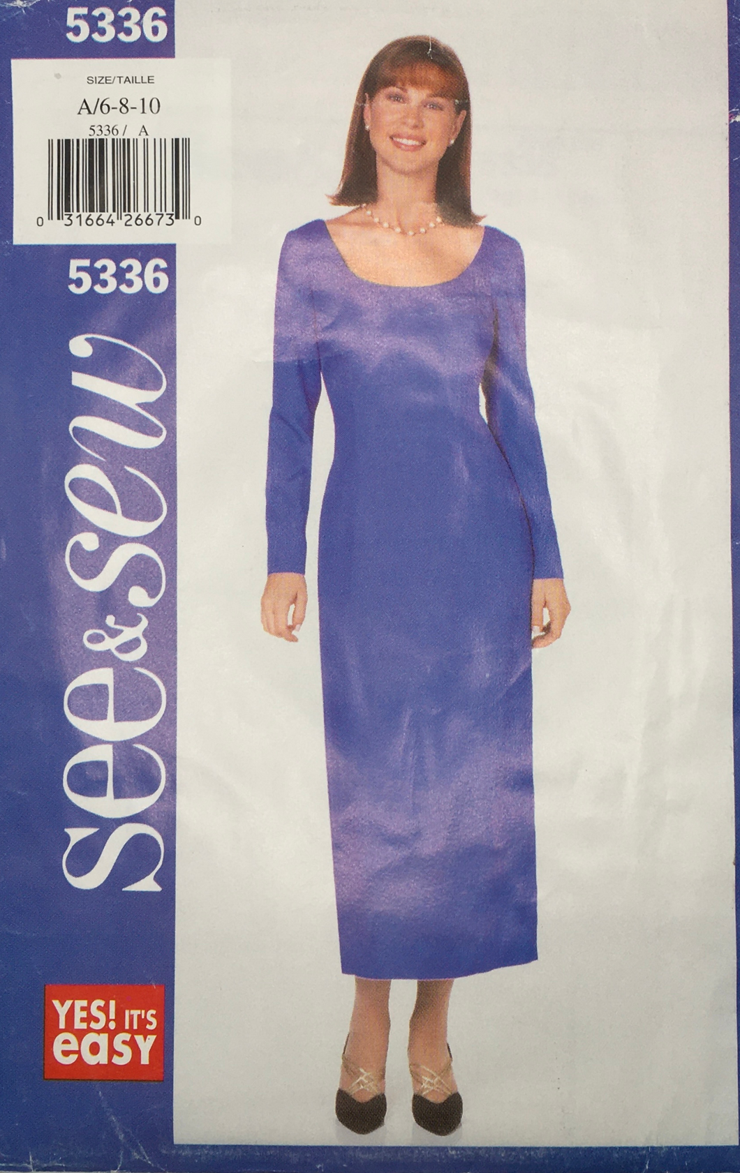 1997 Vintage Sewing Pattern: See & Sew 5336