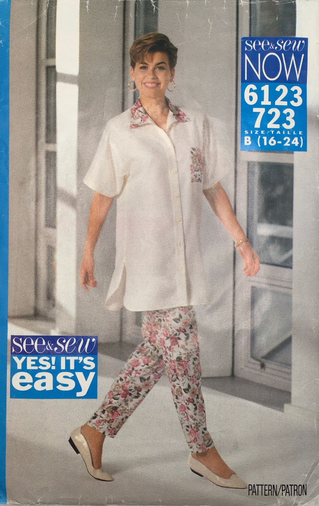 1992 Vintage Sewing Pattern: See & Sew 6123/723