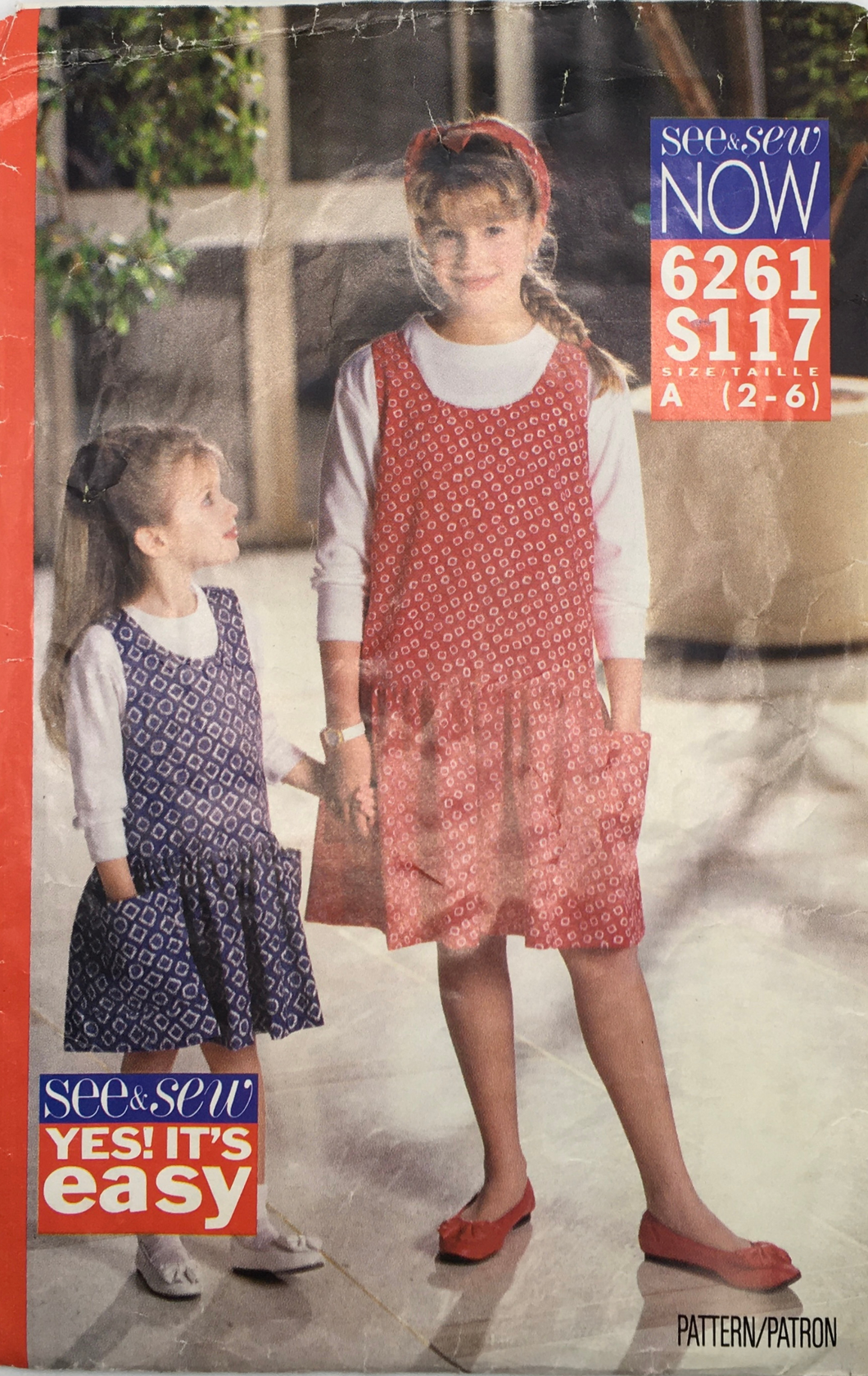 1992 Vintage Sewing Pattern: See & Sew 6261 S117