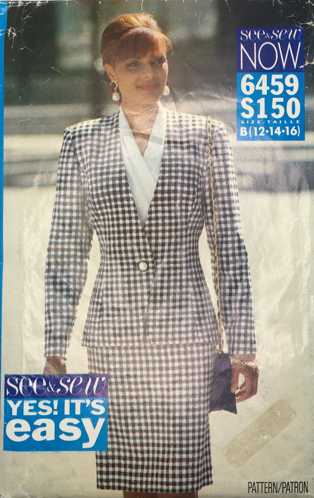 1992 Vintage Sewing Pattern: See & Sew 6459 S150