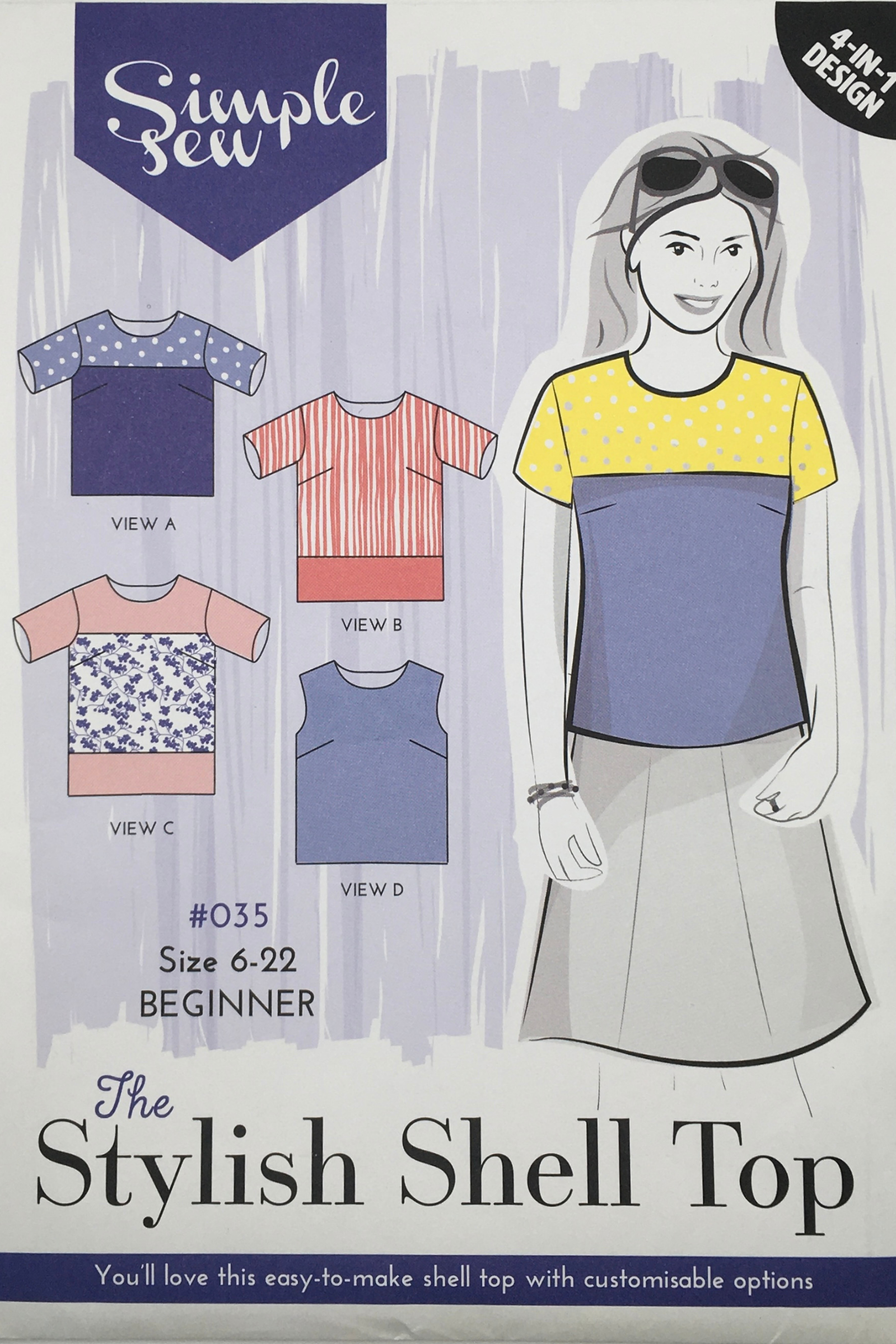 Sewing Pattern: Simple Sew 035 – Vintage Stitch Australia