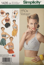 Load image into Gallery viewer, 1950’s Reproduction Sewing Pattern: Simplicity 1426
