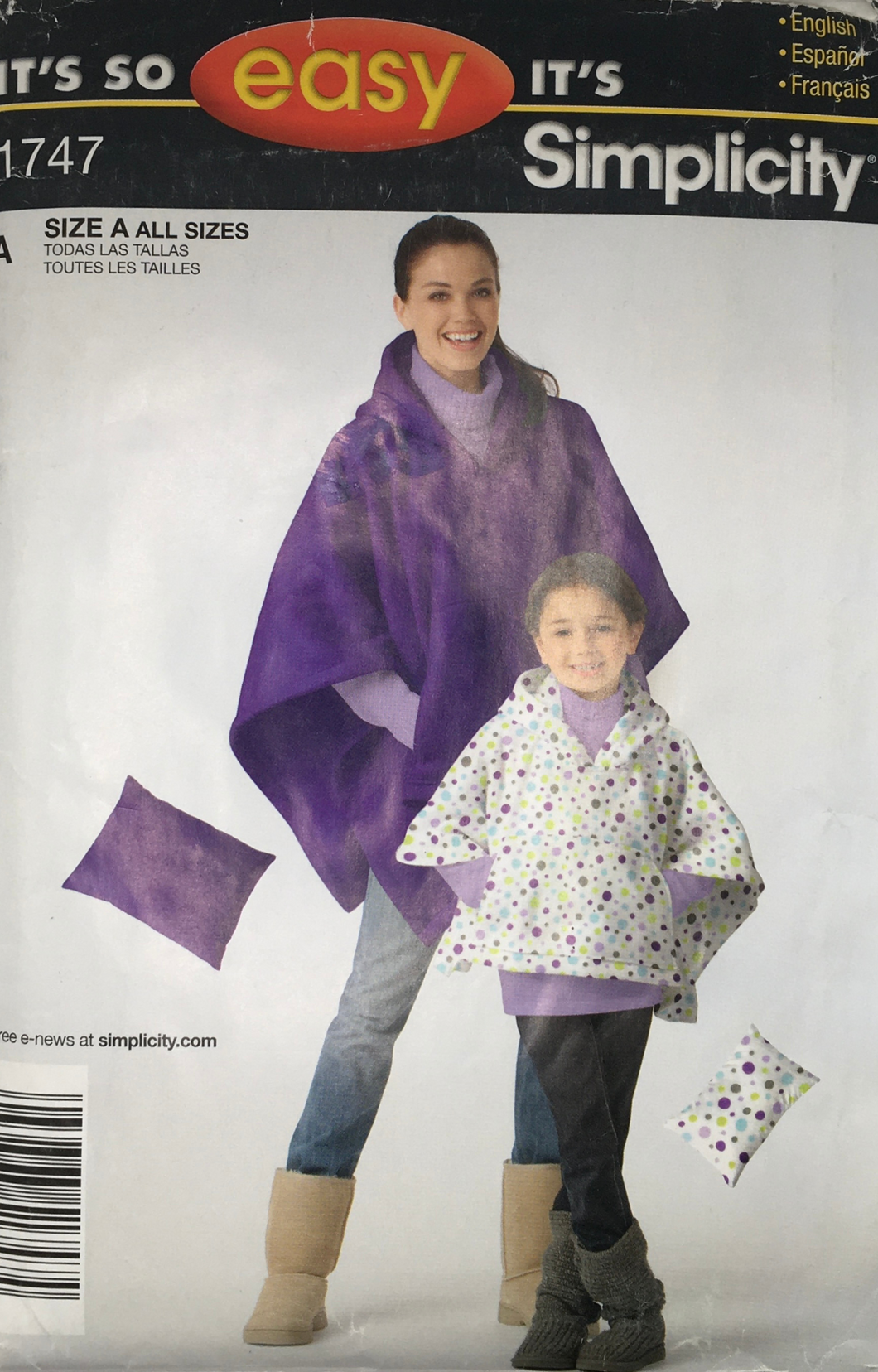 2012 Sewing Pattern: Simplicity 1747