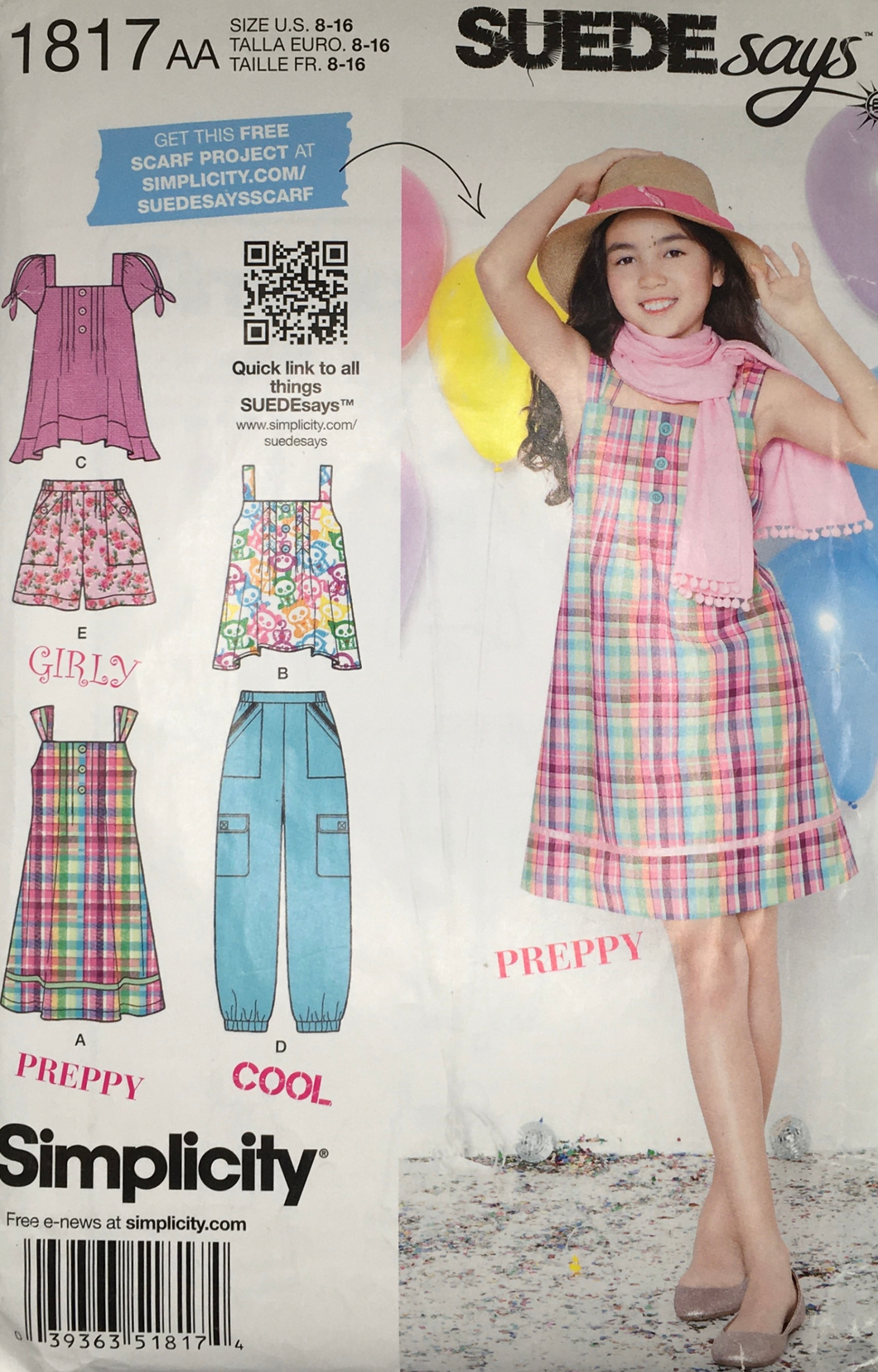 2012 Sewing Pattern: Simplicity 1817