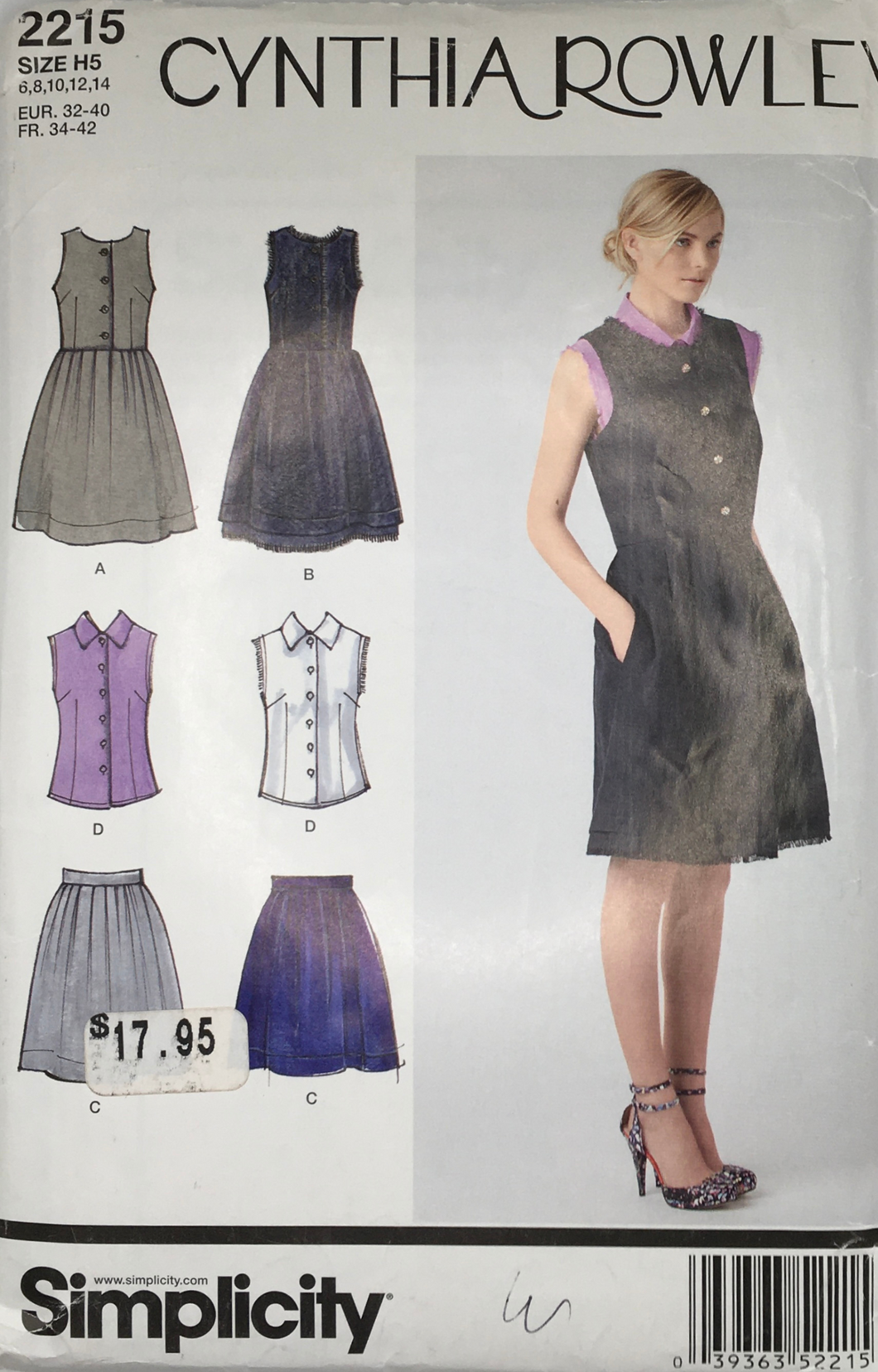 2011 Sewing Pattern: Simplicity 2215