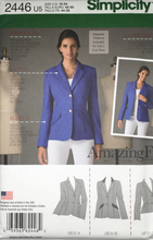 Load image into Gallery viewer, 2014 Sewing Pattern: Simplicity 2446
