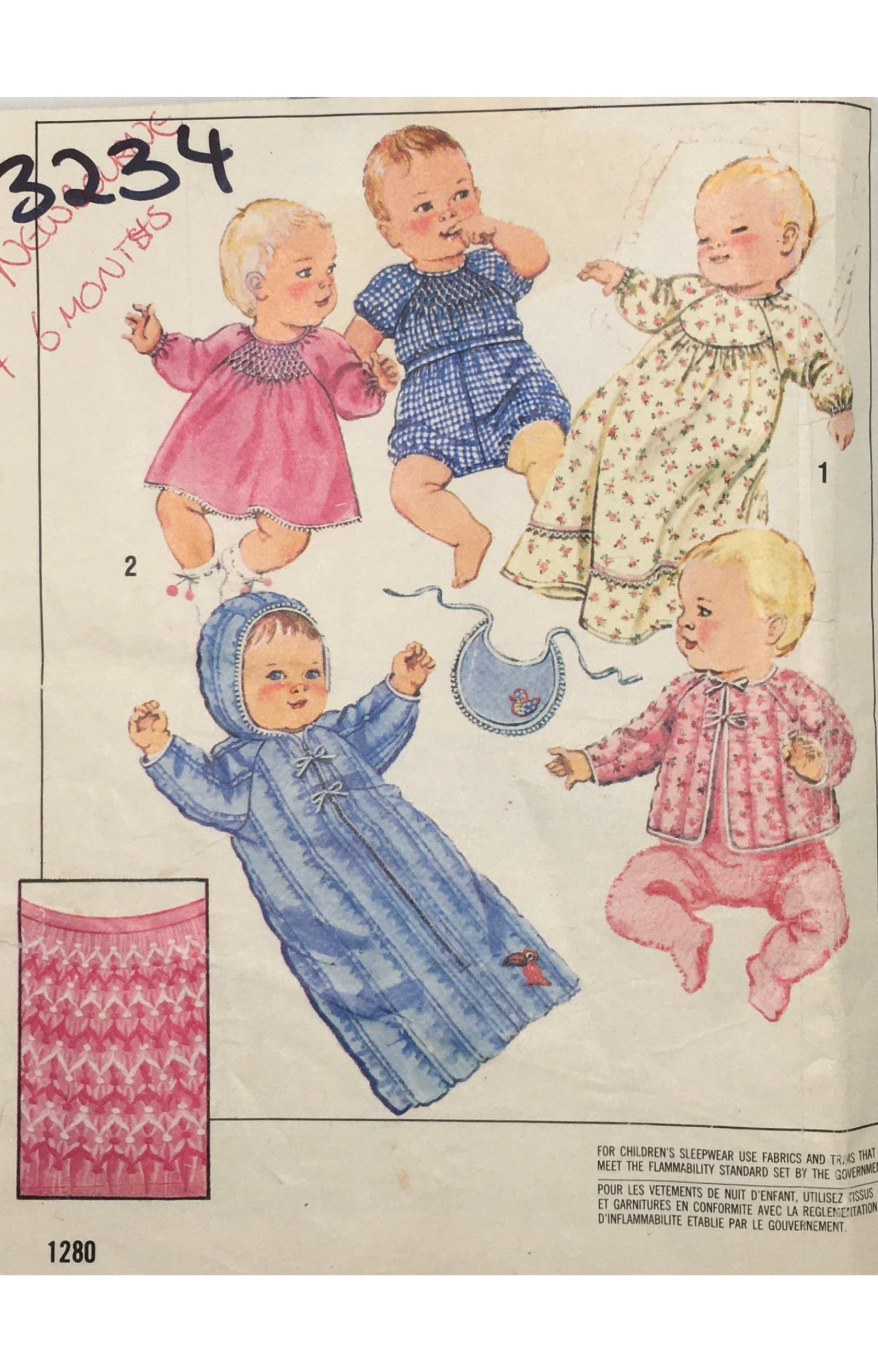 1981 Vintage Sewing Pattern: Style 3234 – Vintage Stitch Australia